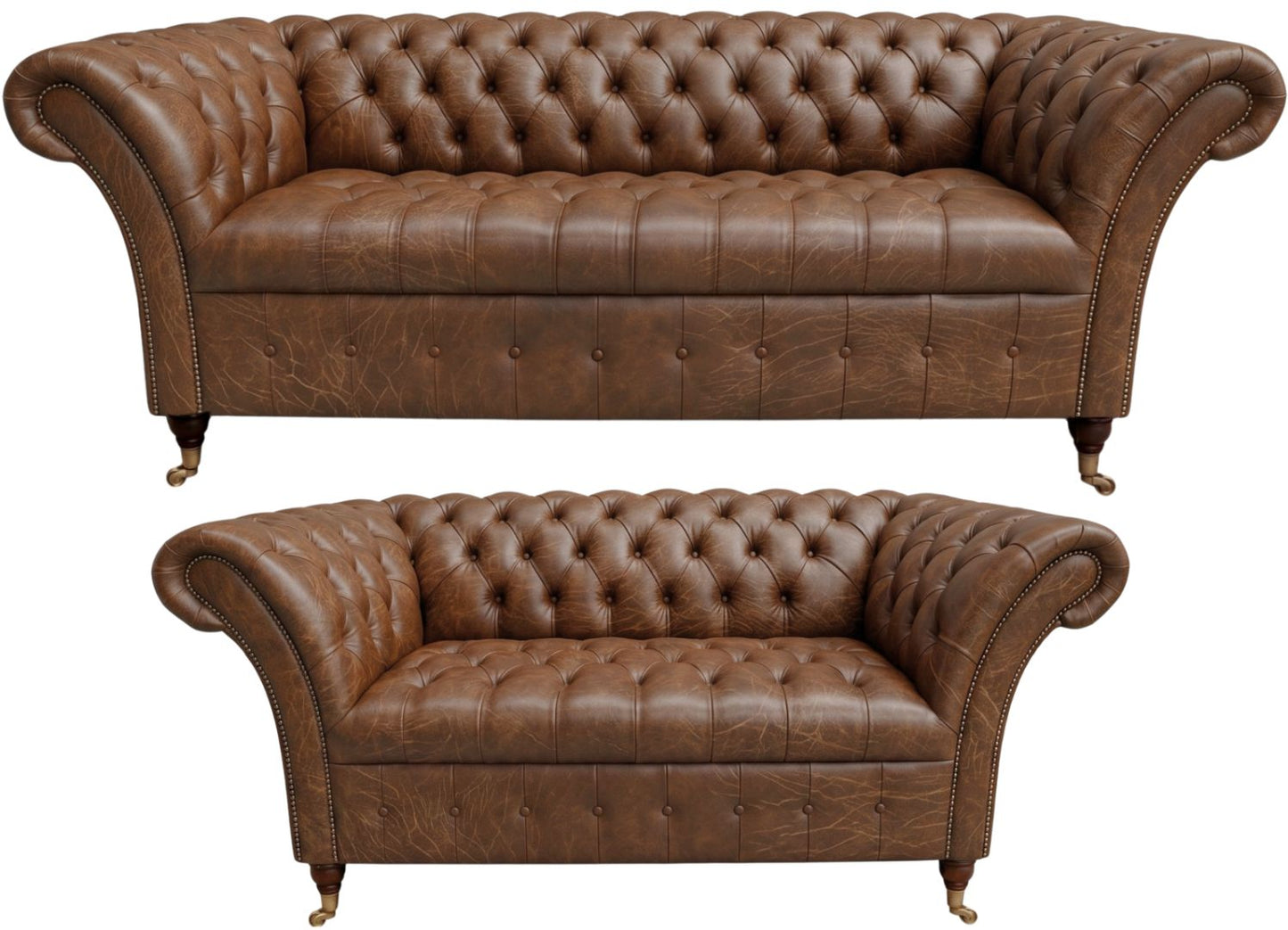 The Buckingham Chesterfield 3 Piece Suite