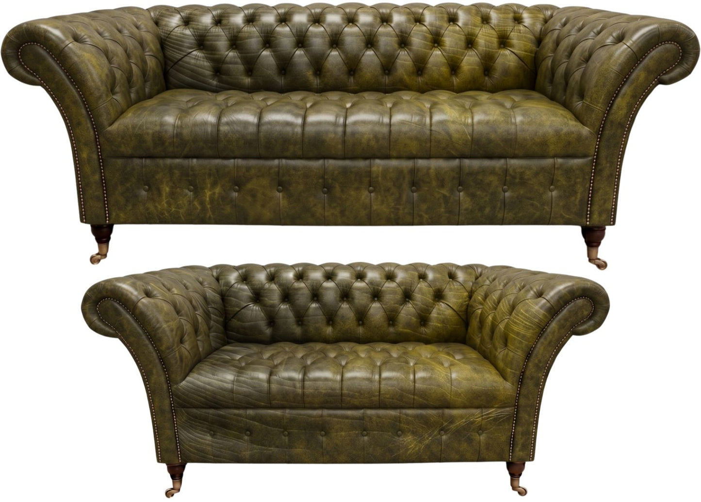The Buckingham Chesterfield 3 Piece Suite