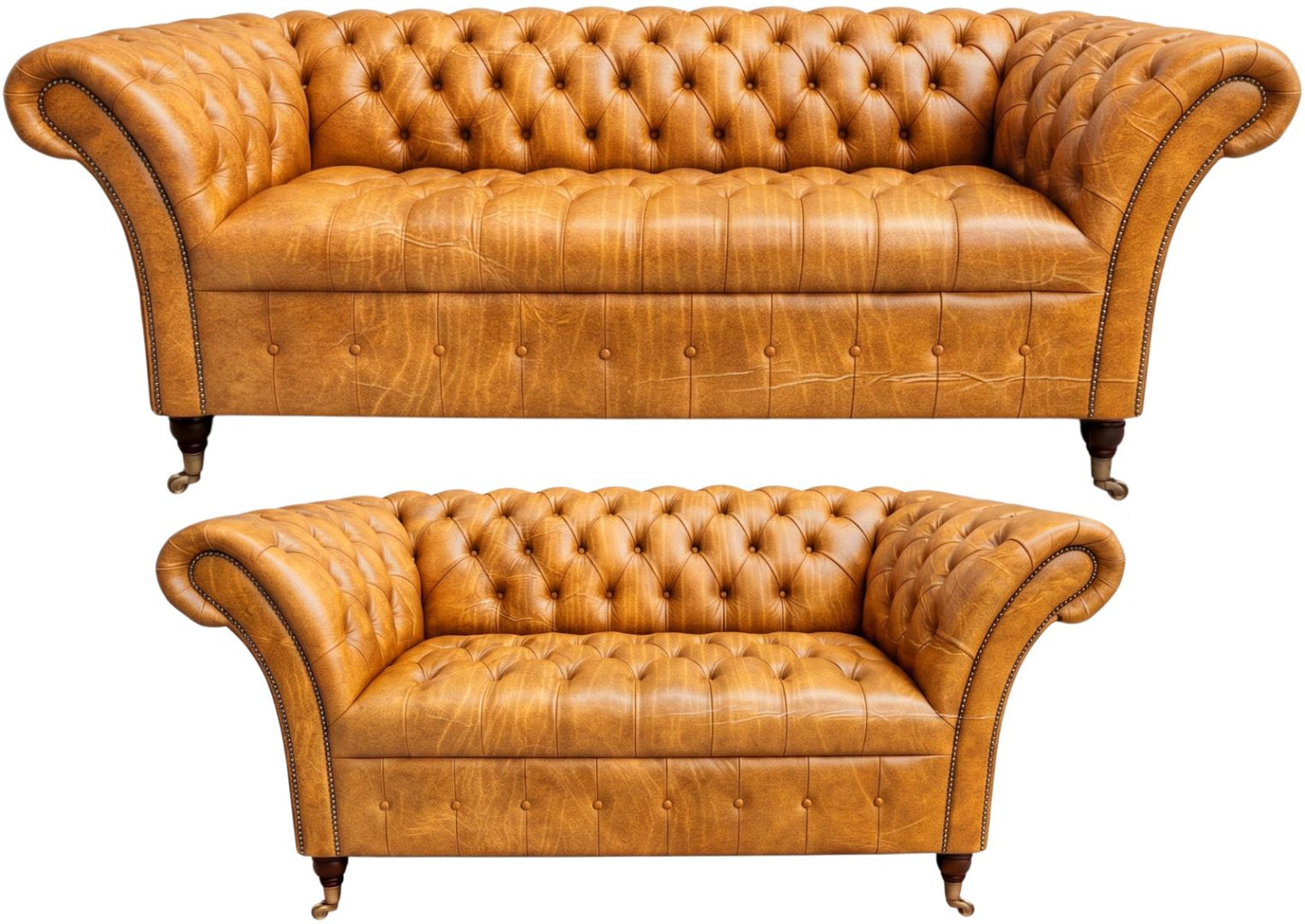 The Buckingham Chesterfield 3 Piece Suite