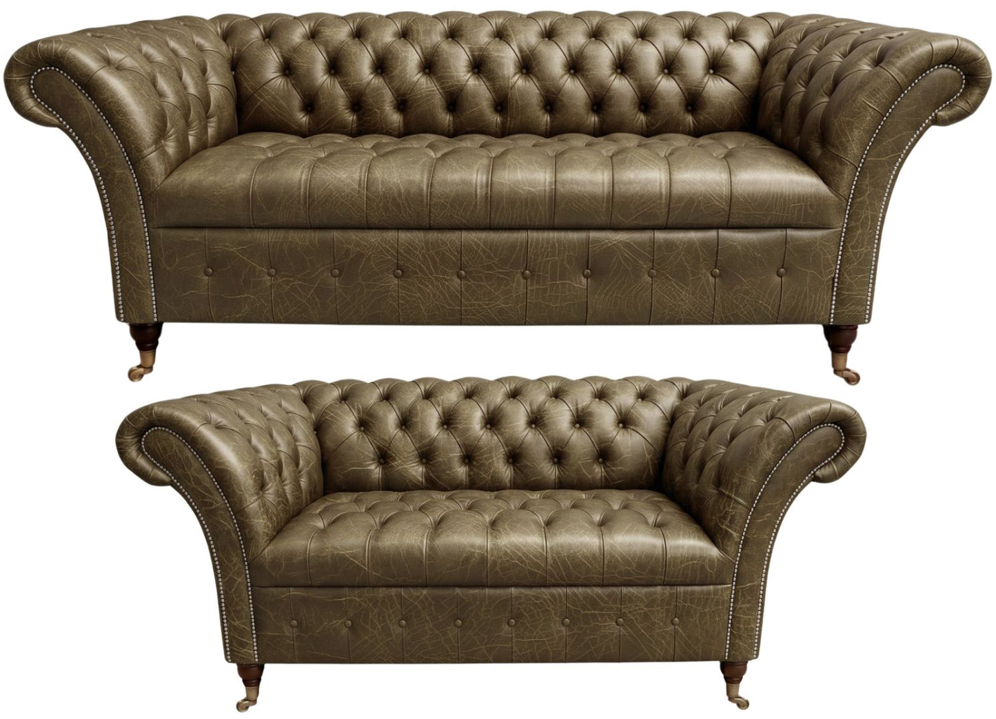The Buckingham Chesterfield 3 Piece Suite