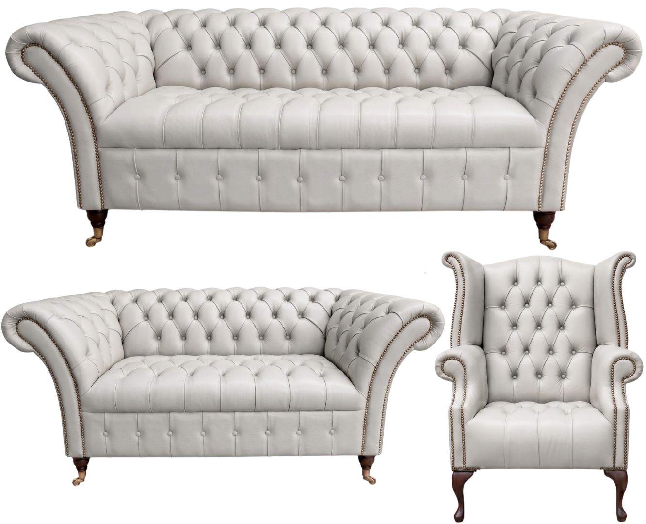 The Buckingham Chesterfield 3 Piece Suite