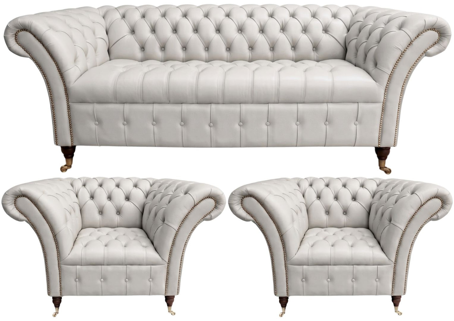 The Buckingham Chesterfield 3 Piece Suite