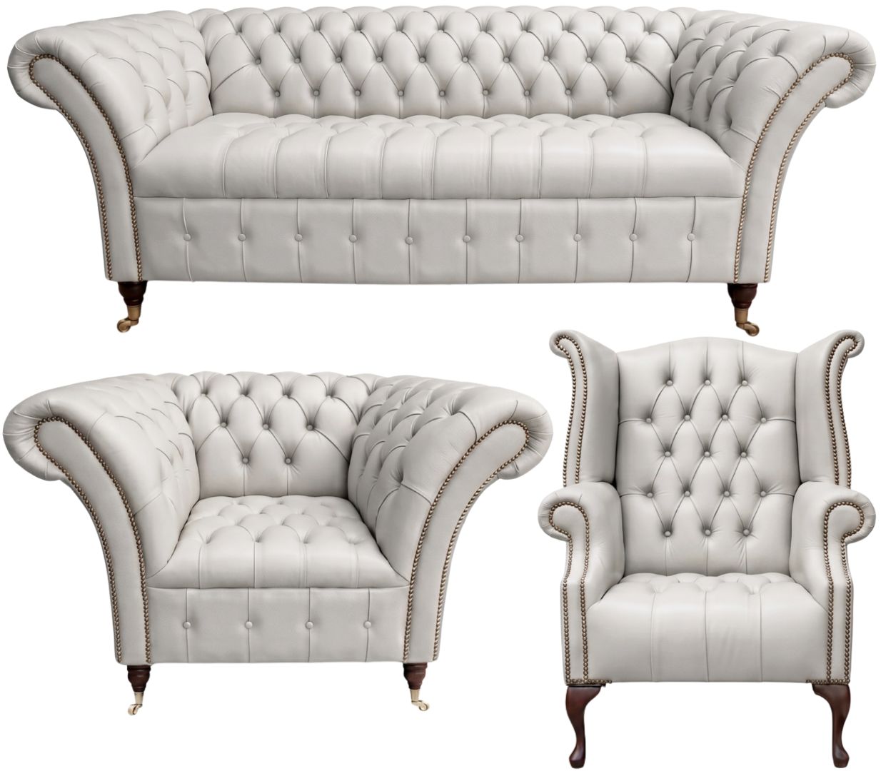 The Buckingham Chesterfield 3 Piece Suite