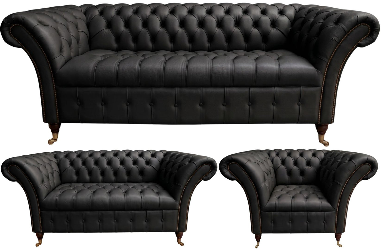 The Buckingham Chesterfield 3 Piece Suite
