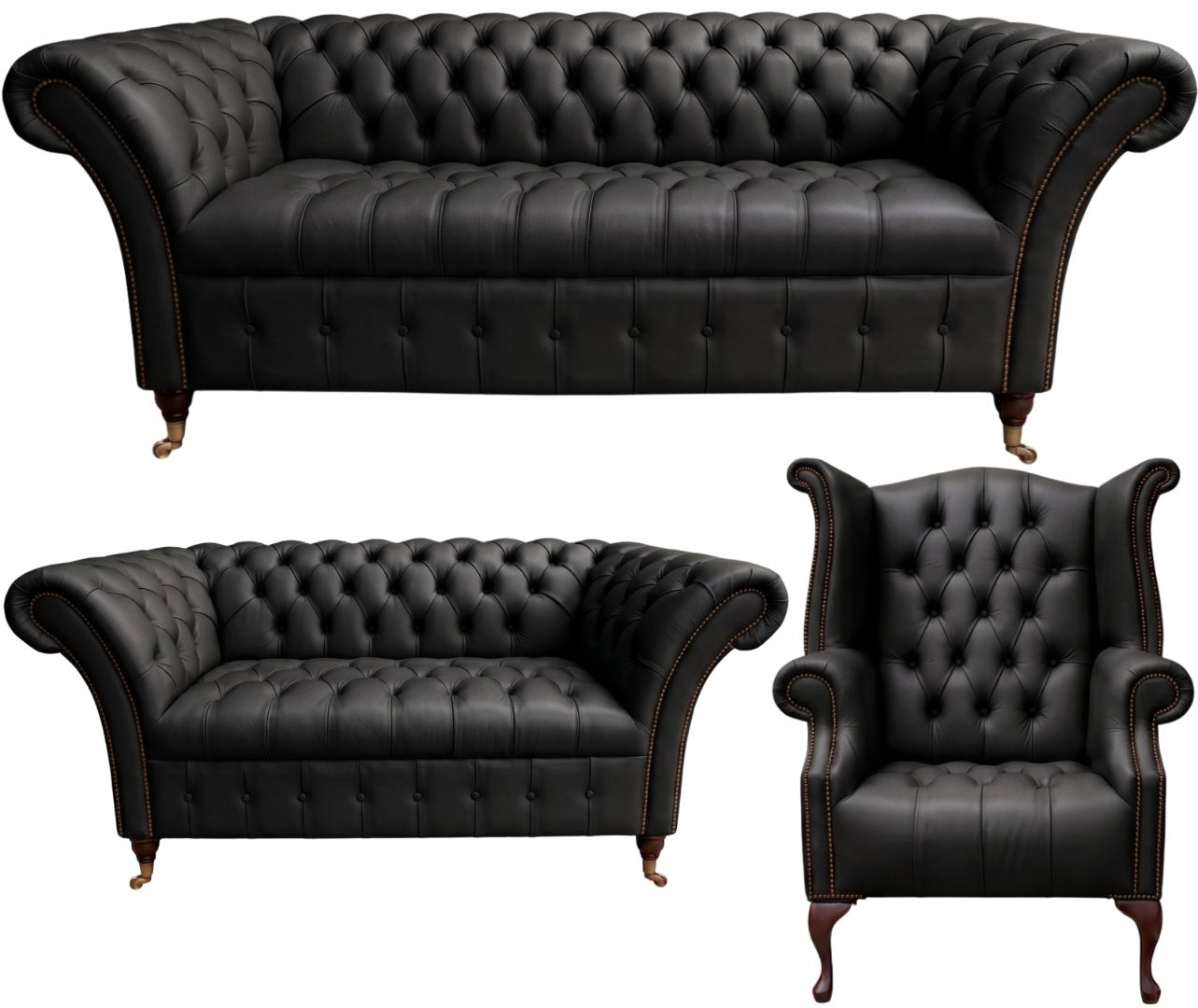The Buckingham Chesterfield 3 Piece Suite
