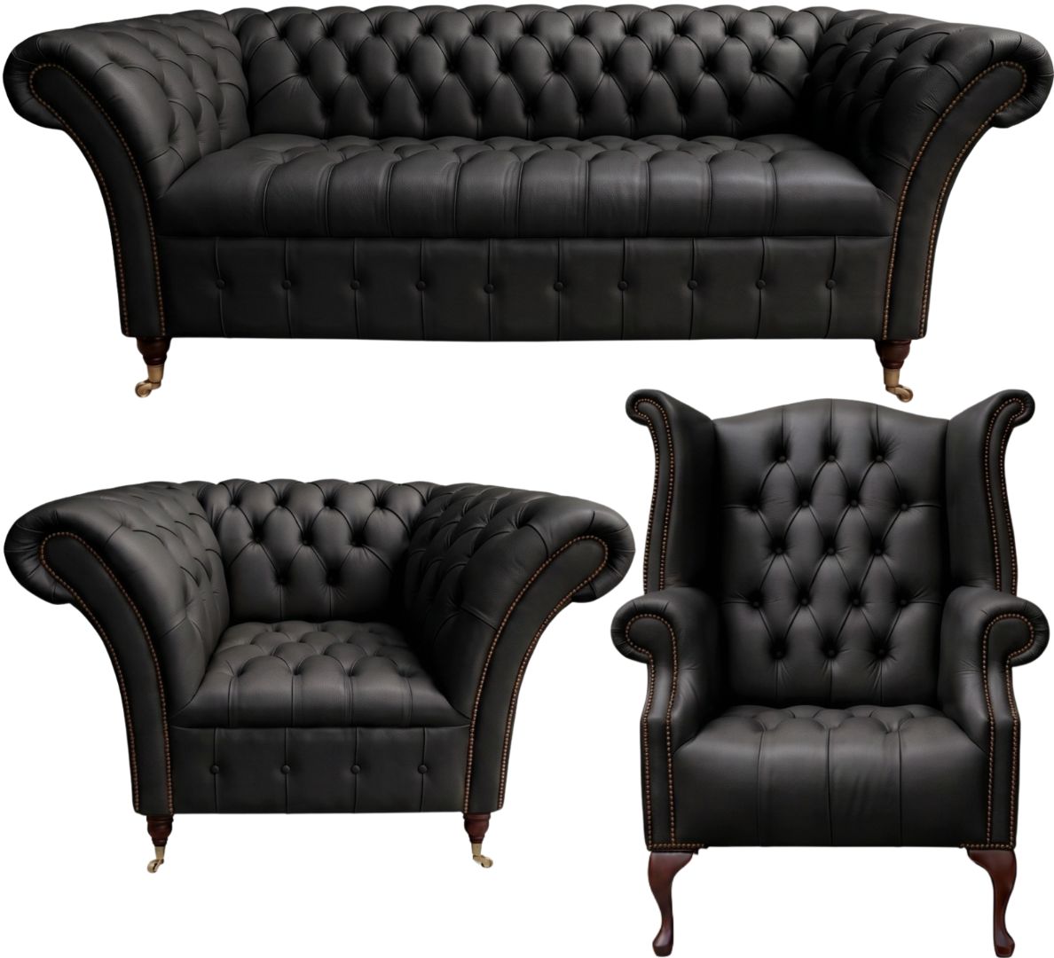 The Buckingham Chesterfield 3 Piece Suite
