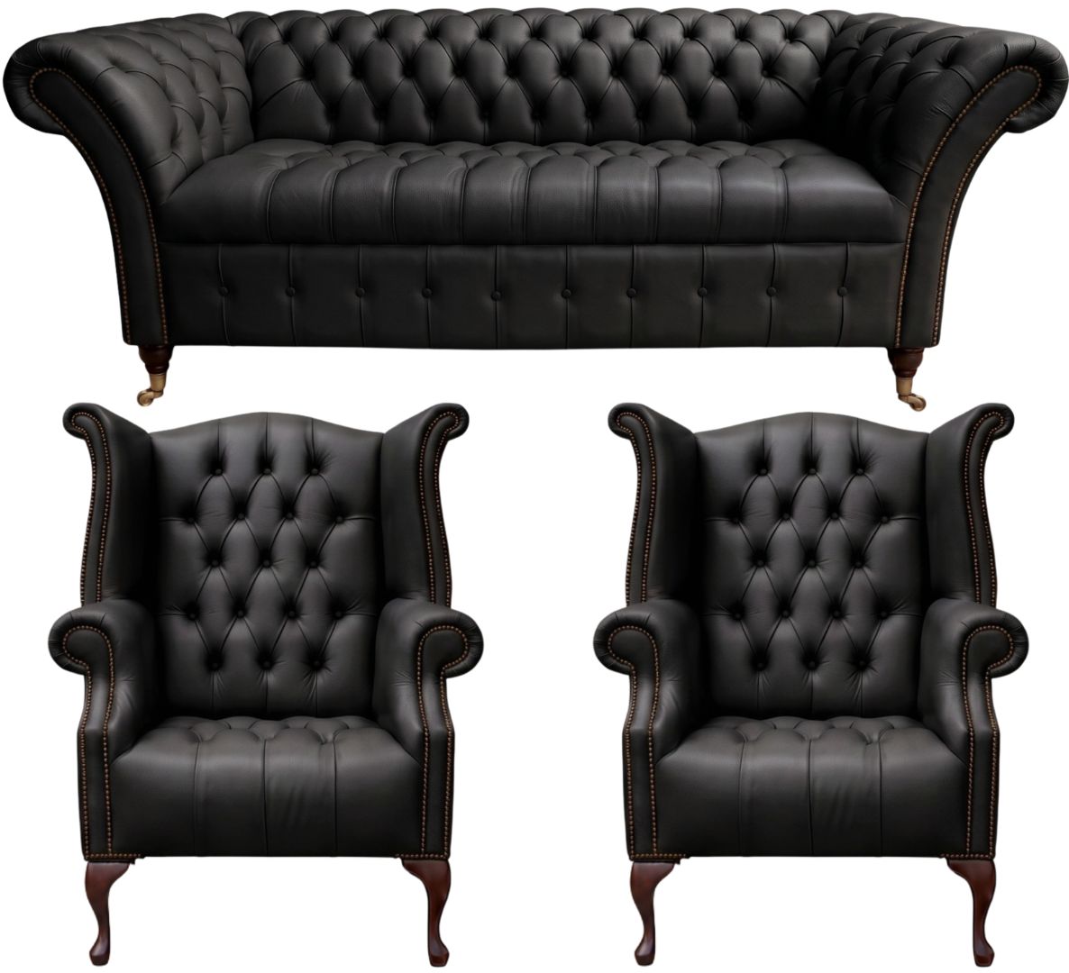 The Buckingham Chesterfield 3 Piece Suite