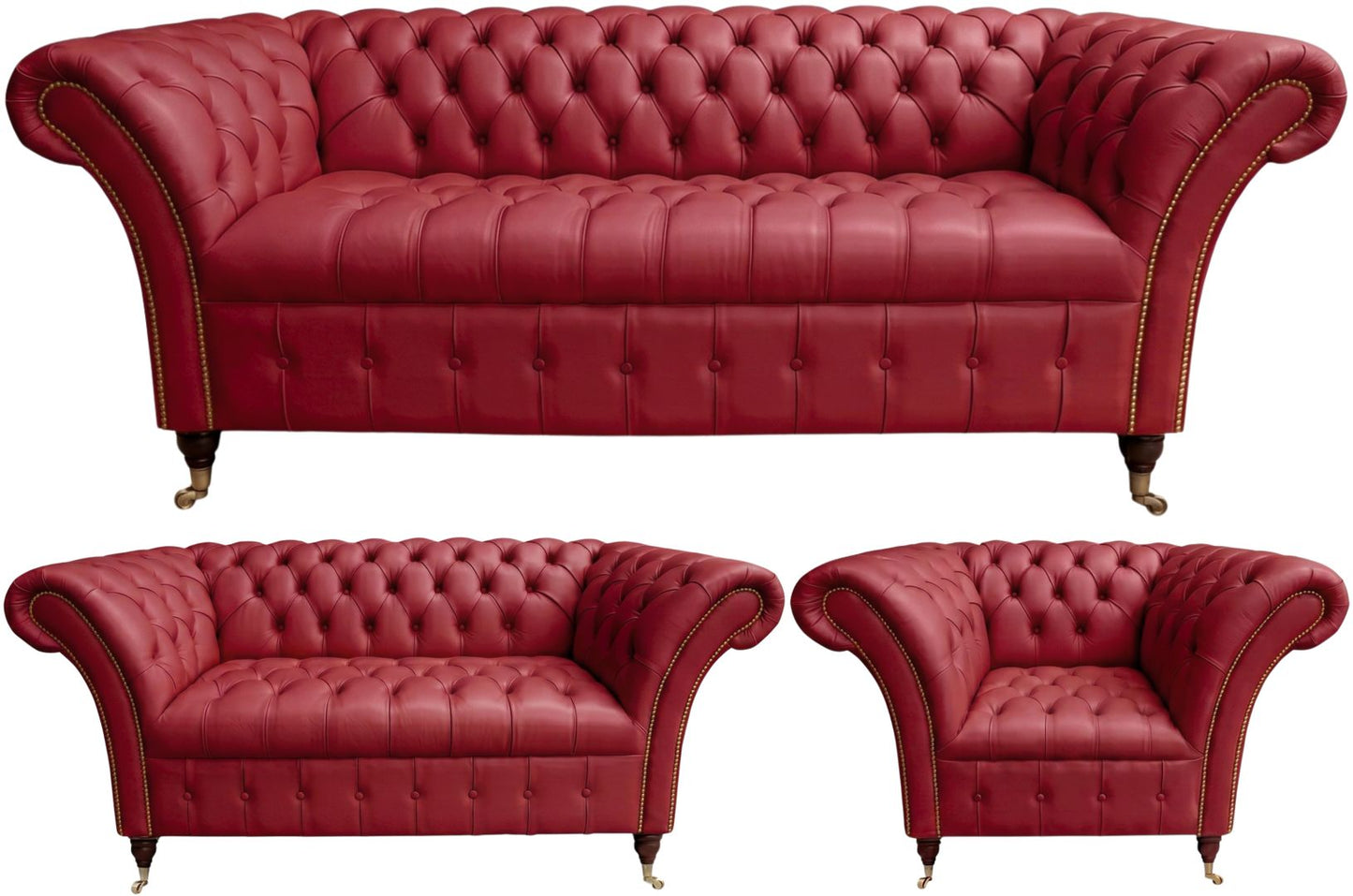 The Buckingham Chesterfield 3 Piece Suite
