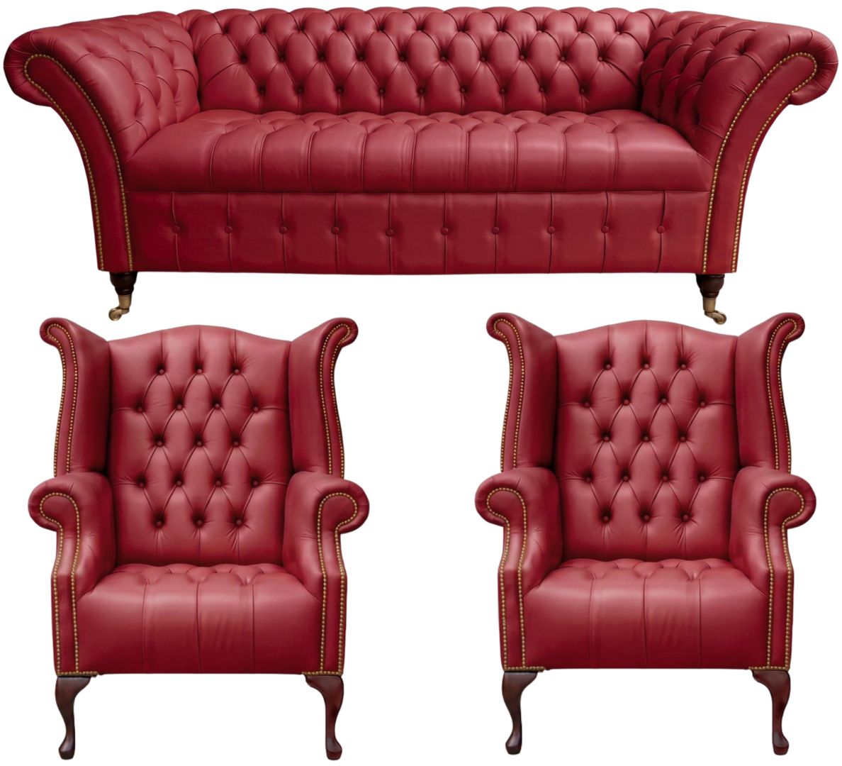 The Buckingham Chesterfield 3 Piece Suite