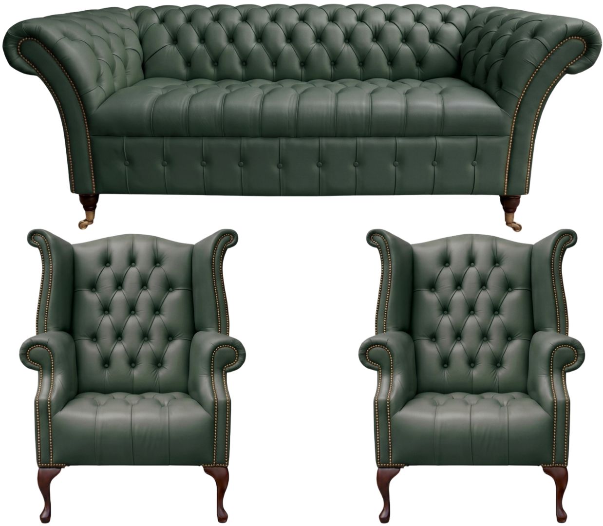 The Buckingham Chesterfield 3 Piece Suite