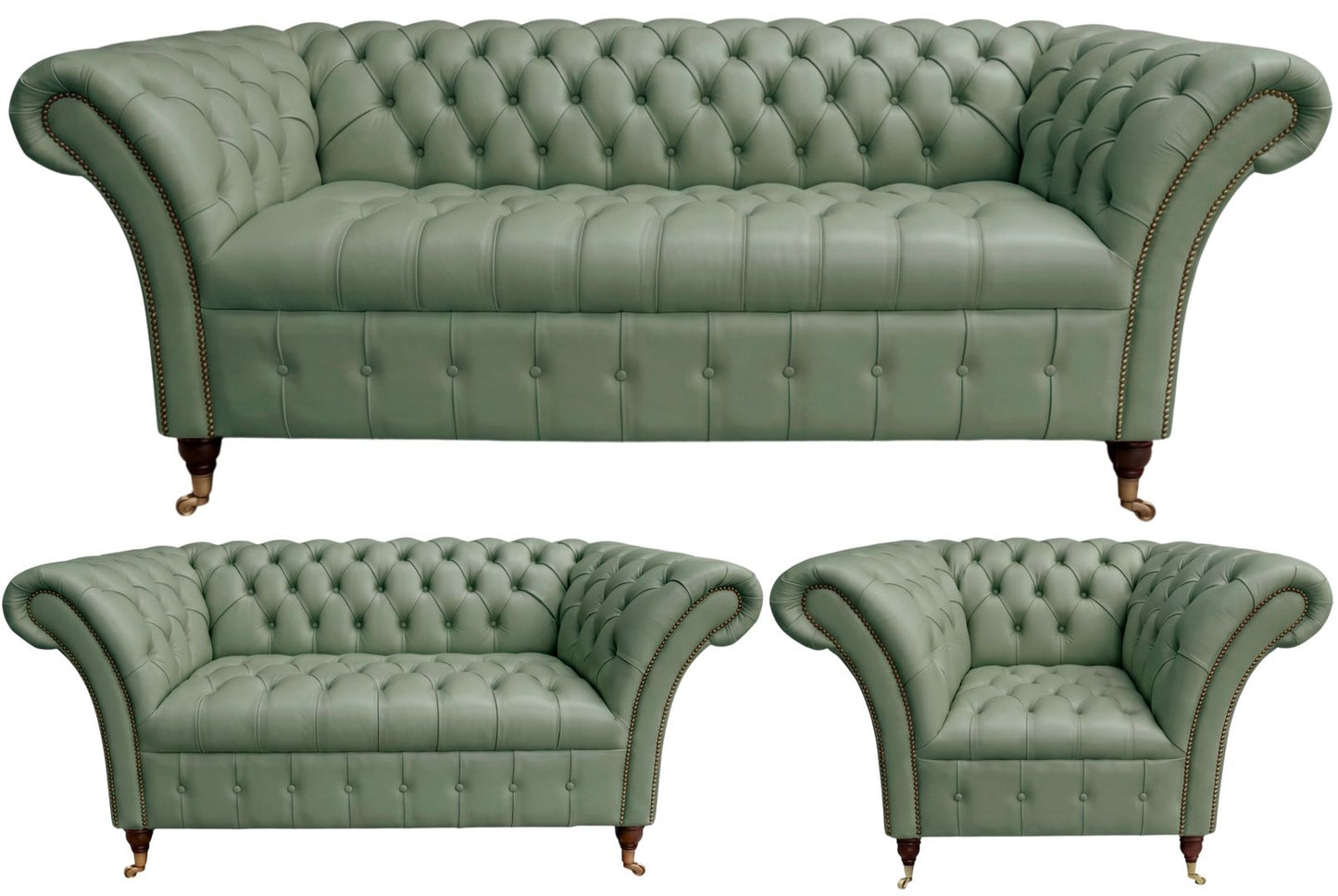 The Buckingham Chesterfield 3 Piece Suite
