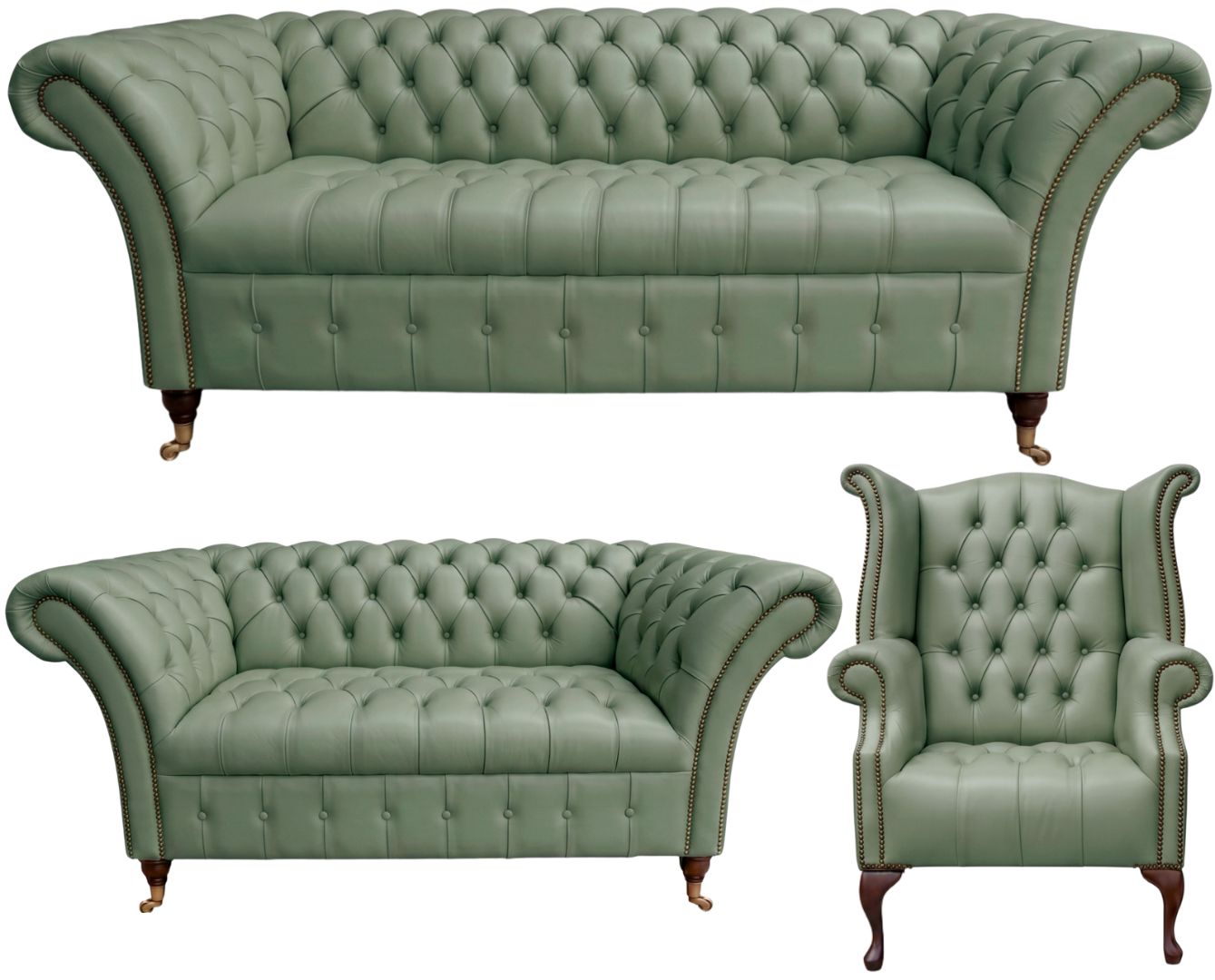 The Buckingham Chesterfield 3 Piece Suite