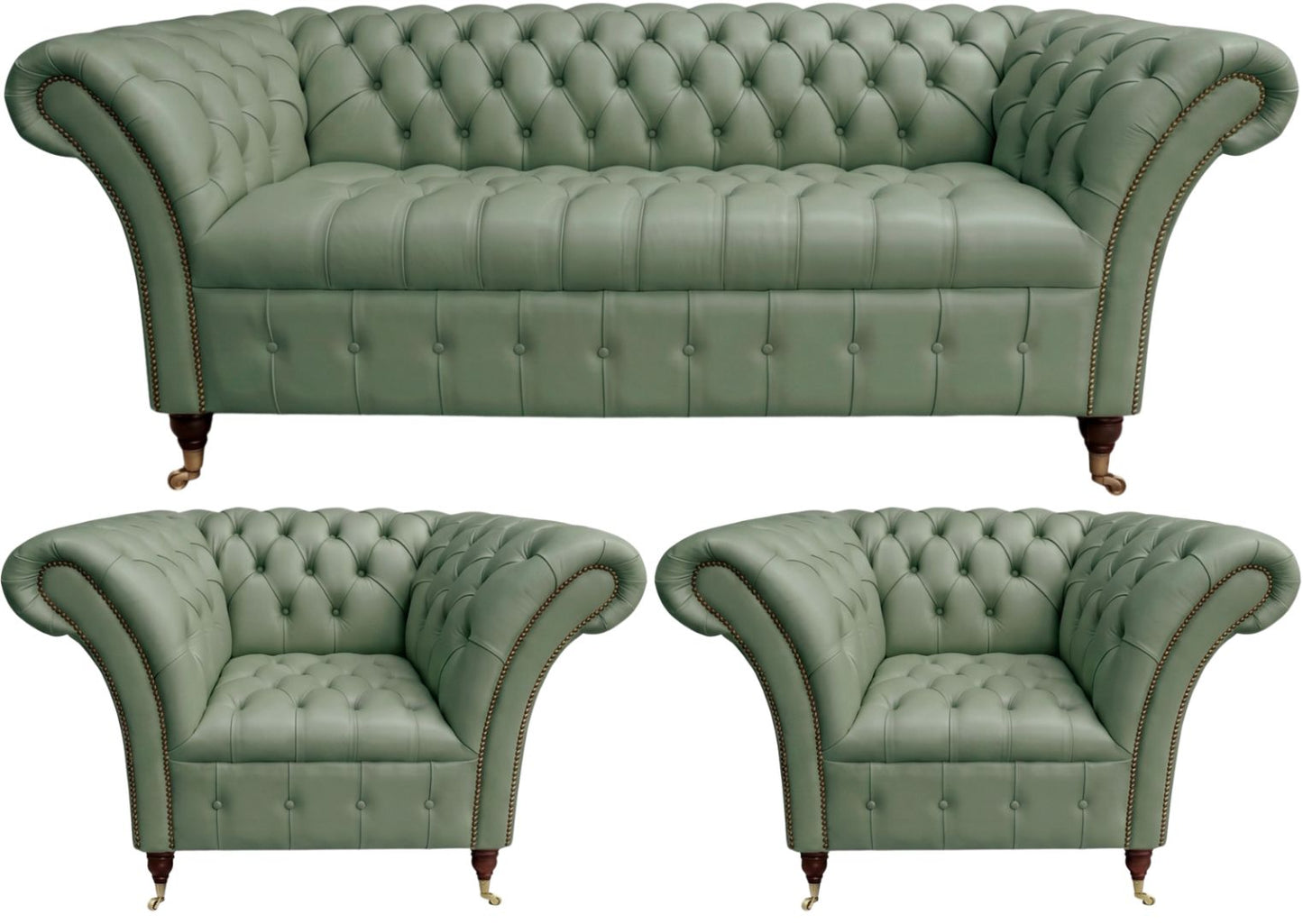 The Buckingham Chesterfield 3 Piece Suite