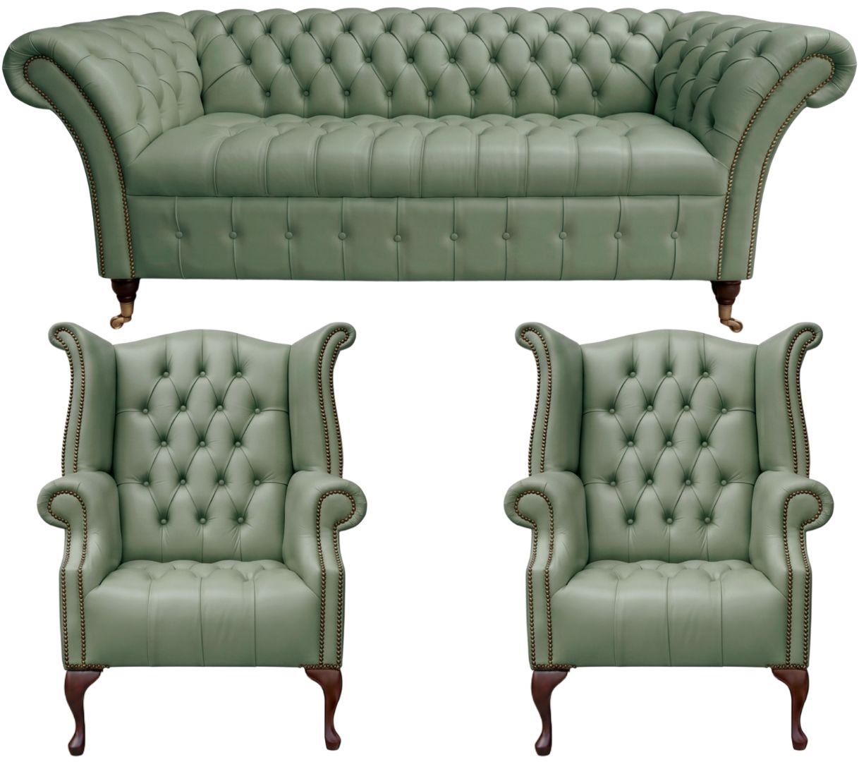 The Buckingham Chesterfield 3 Piece Suite