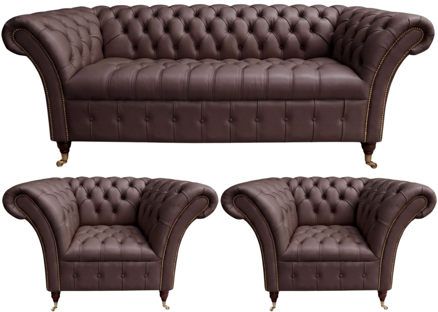 The Buckingham Chesterfield 3 Piece Suite