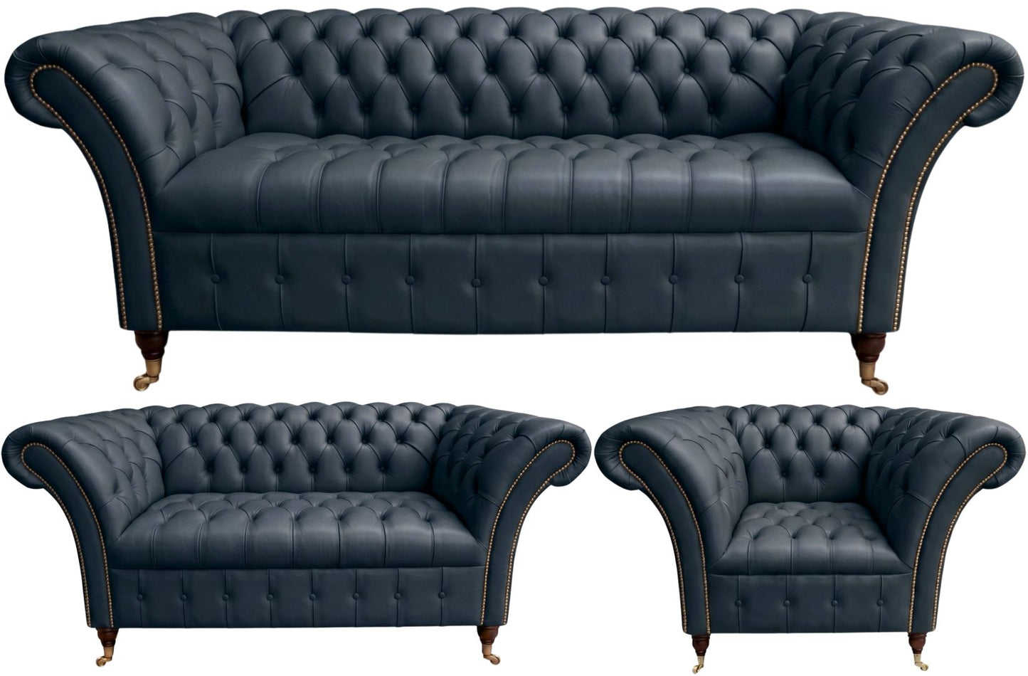 The Buckingham Chesterfield 3 Piece Suite