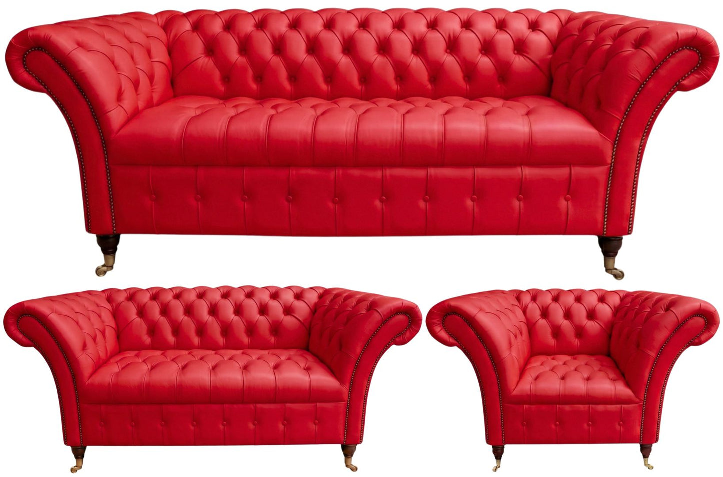 The Buckingham Chesterfield 3 Piece Suite