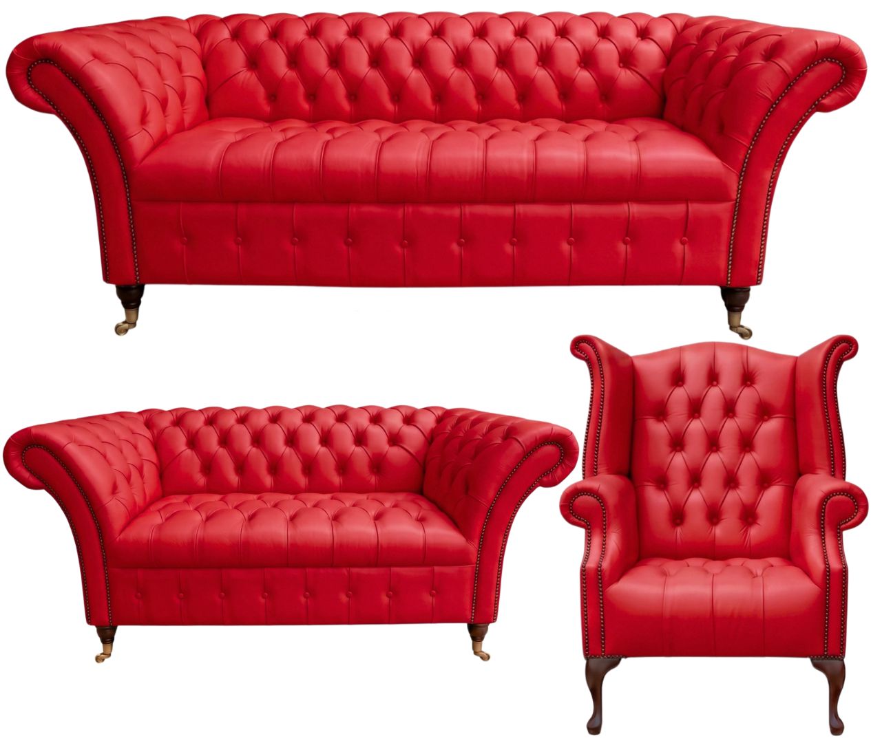 The Buckingham Chesterfield 3 Piece Suite