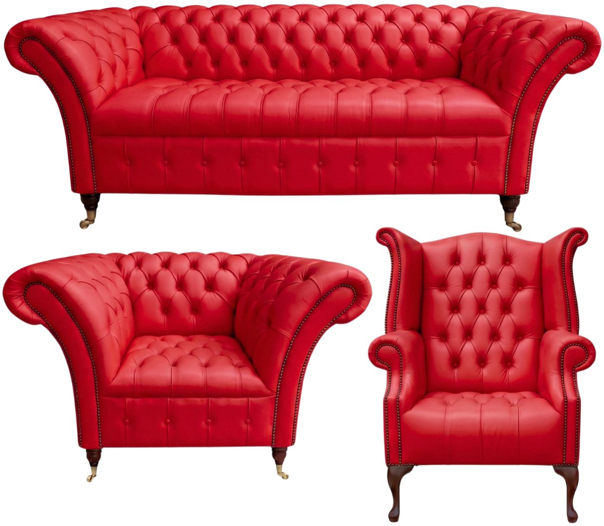 The Buckingham Chesterfield 3 Piece Suite