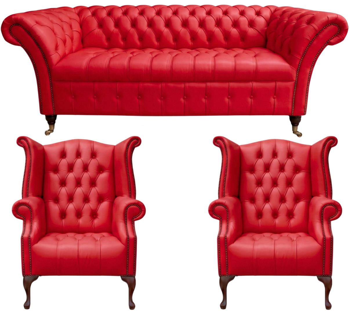 The Buckingham Chesterfield 3 Piece Suite
