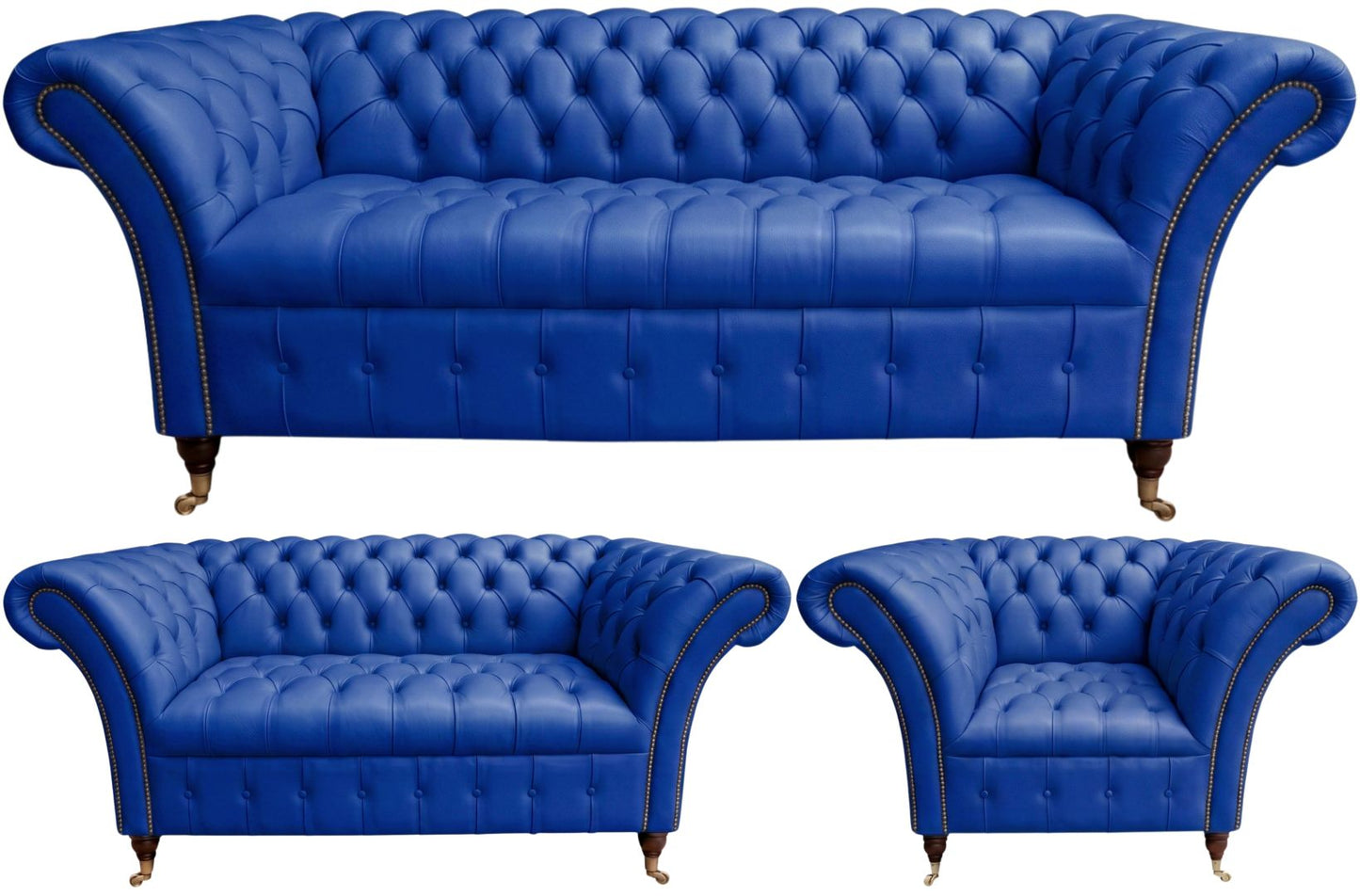 The Buckingham Chesterfield 3 Piece Suite