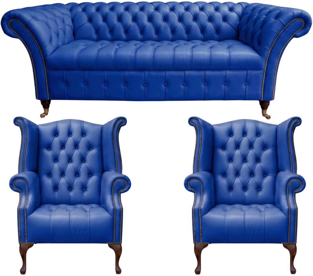 The Buckingham Chesterfield 3 Piece Suite