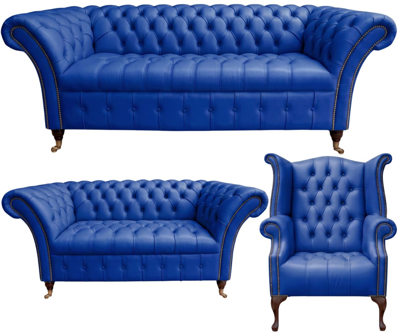 The Buckingham Chesterfield 3 Piece Suite