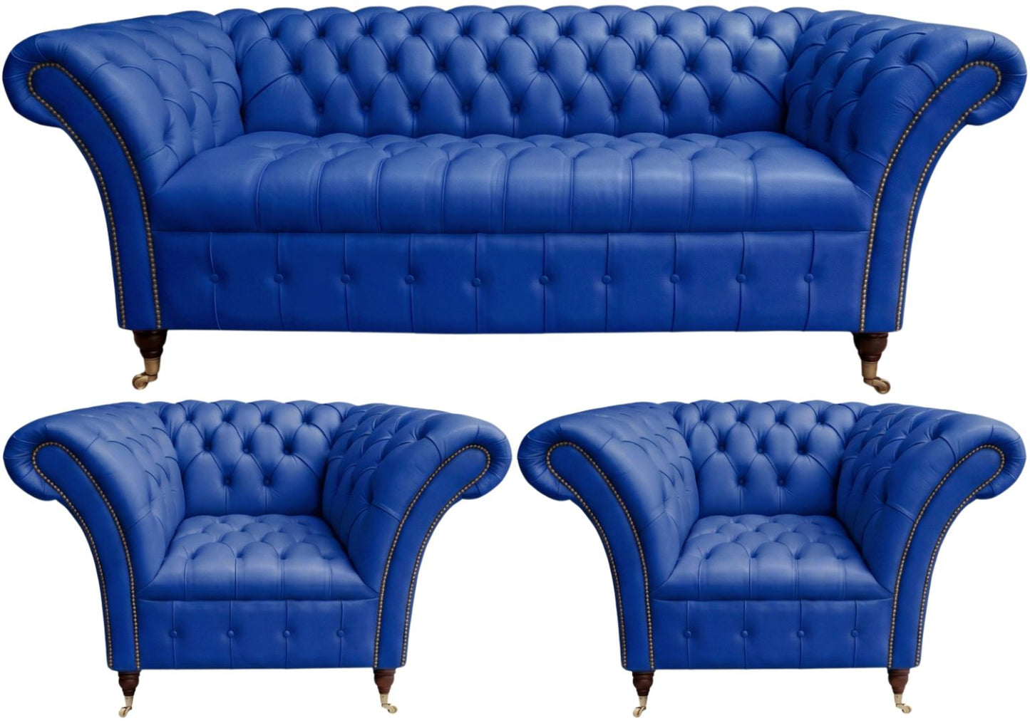 The Buckingham Chesterfield 3 Piece Suite