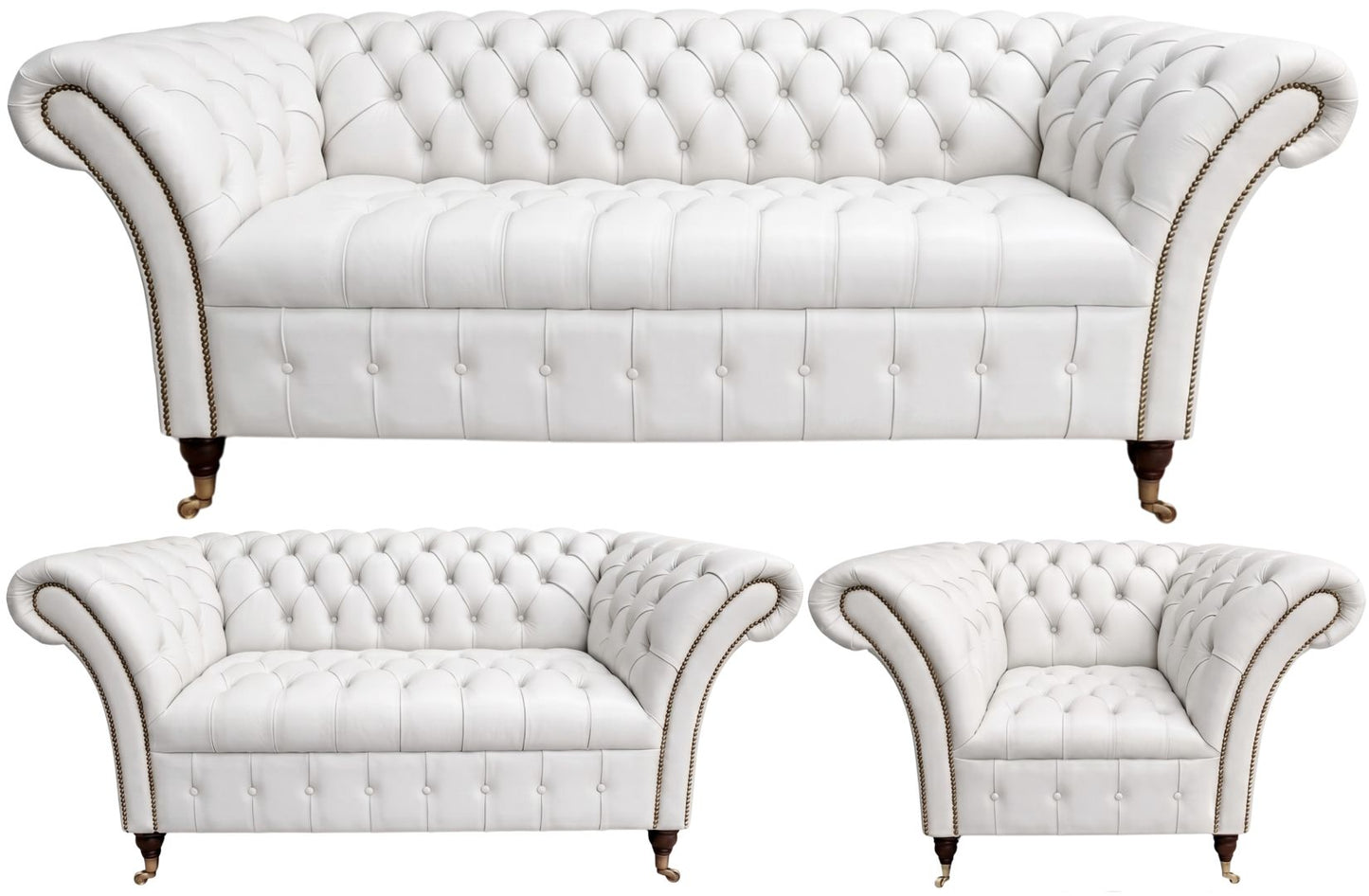 The Buckingham Chesterfield 3 Piece Suite