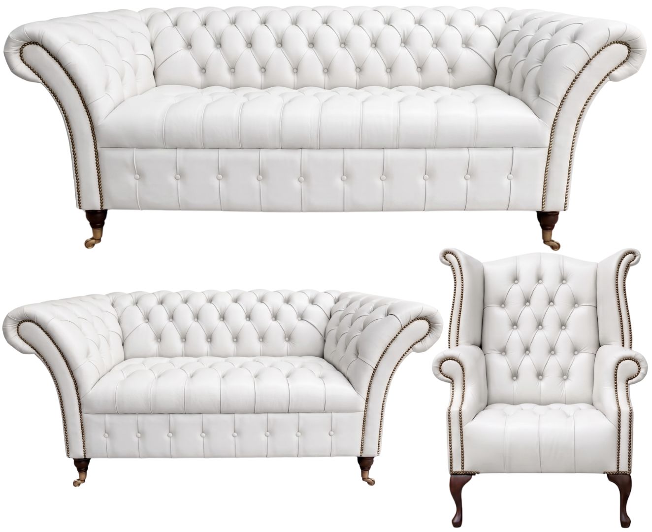 The Buckingham Chesterfield 3 Piece Suite