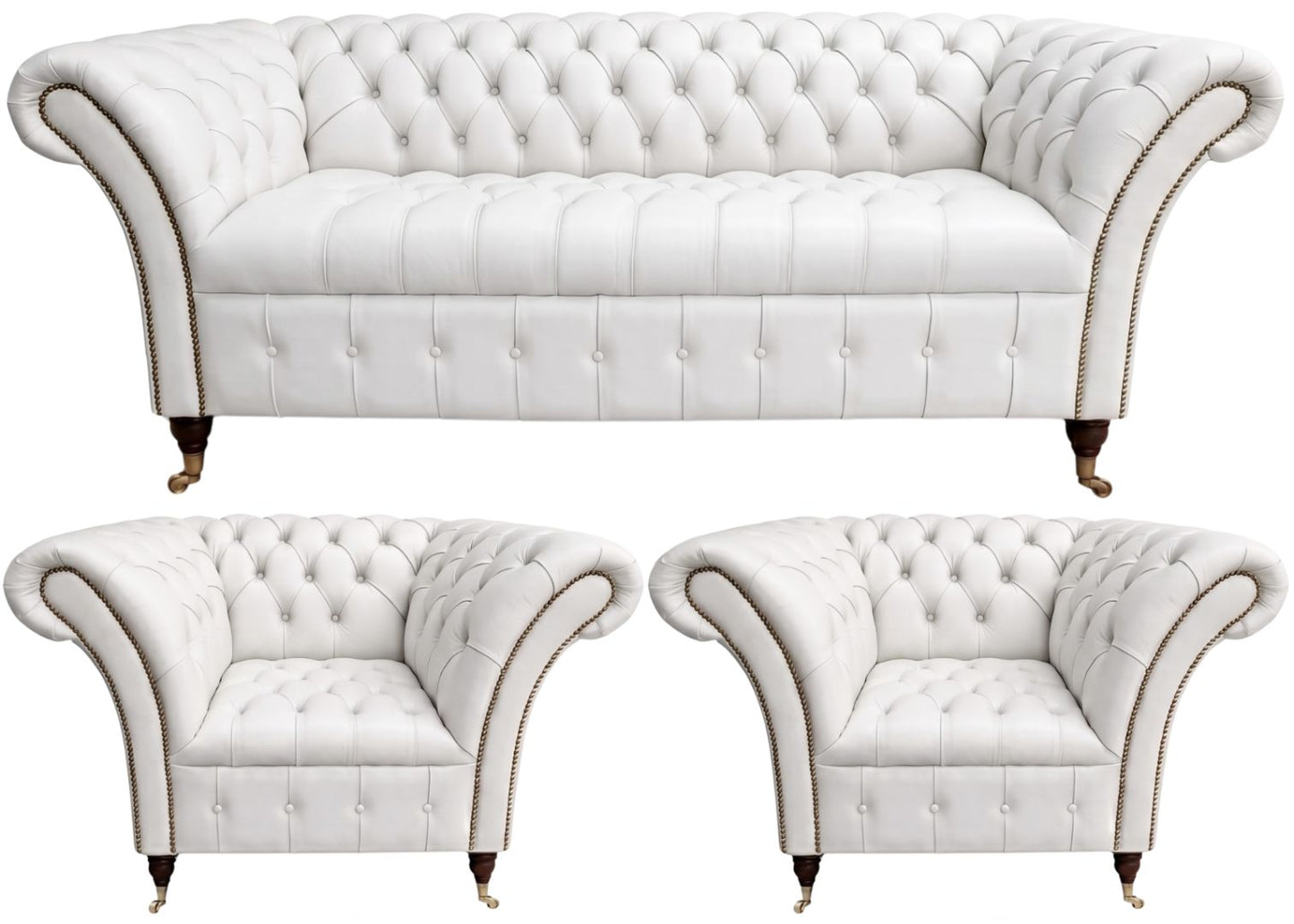 The Buckingham Chesterfield 3 Piece Suite
