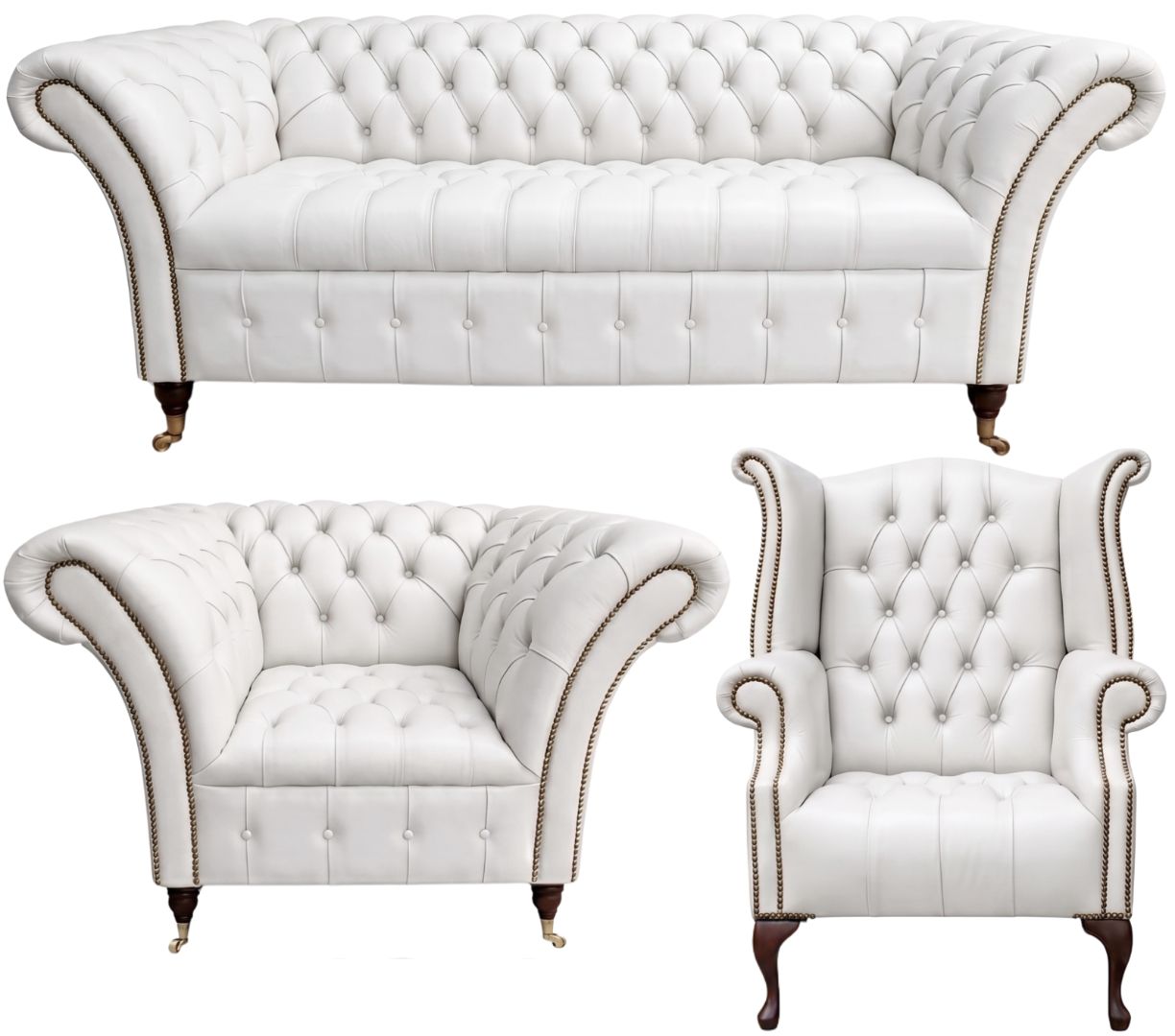 The Buckingham Chesterfield 3 Piece Suite