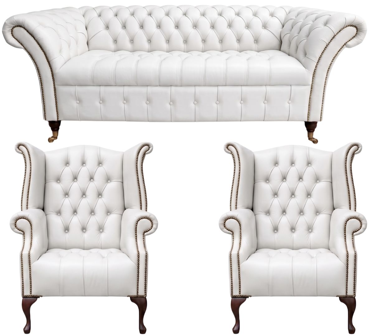 The Buckingham Chesterfield 3 Piece Suite