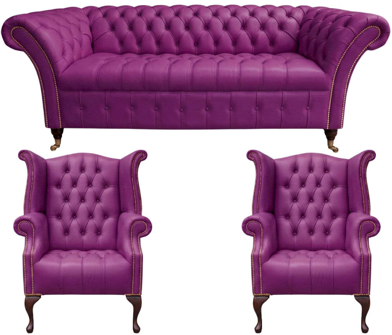 The Buckingham Chesterfield 3 Piece Suite