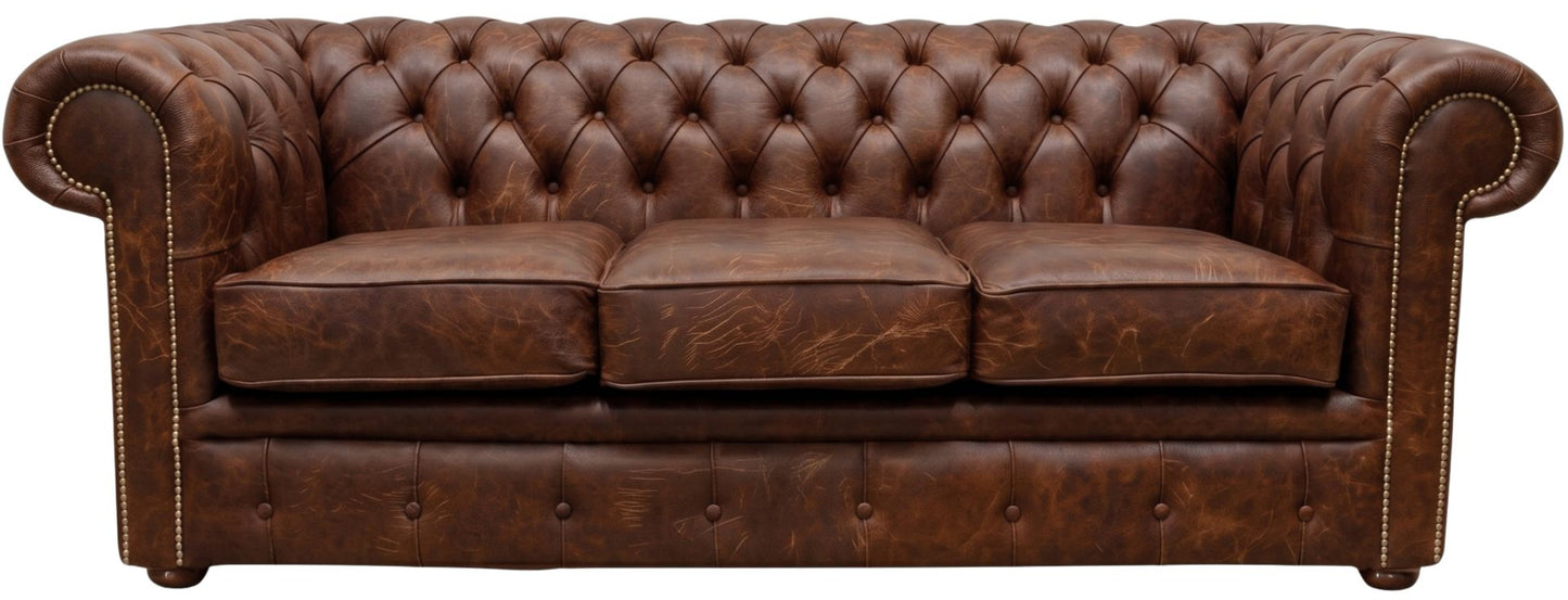 The Cambridge Chesterfield 3 Seat Sofa