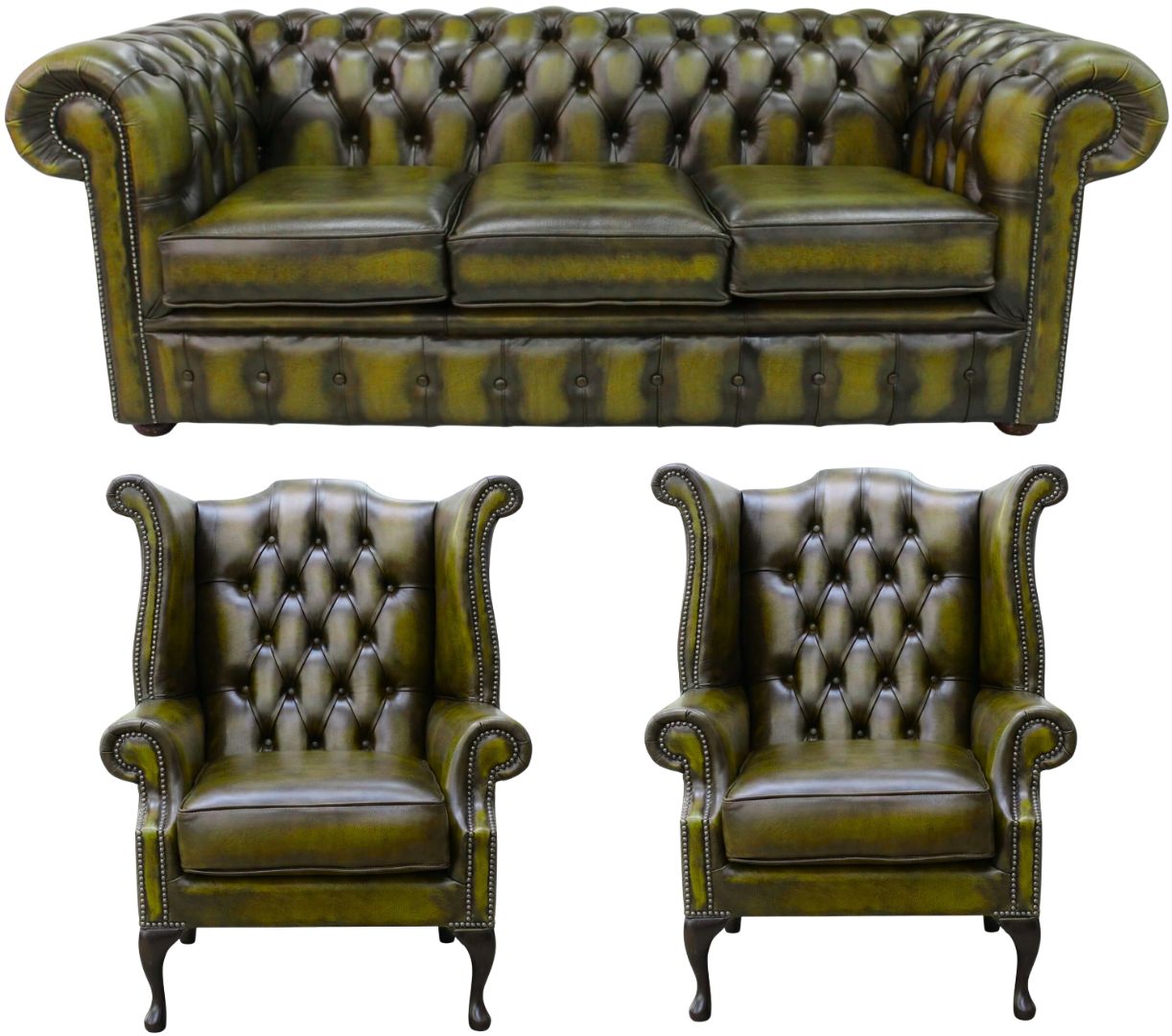 The Cambridge Chesterfield 3 Piece Suite