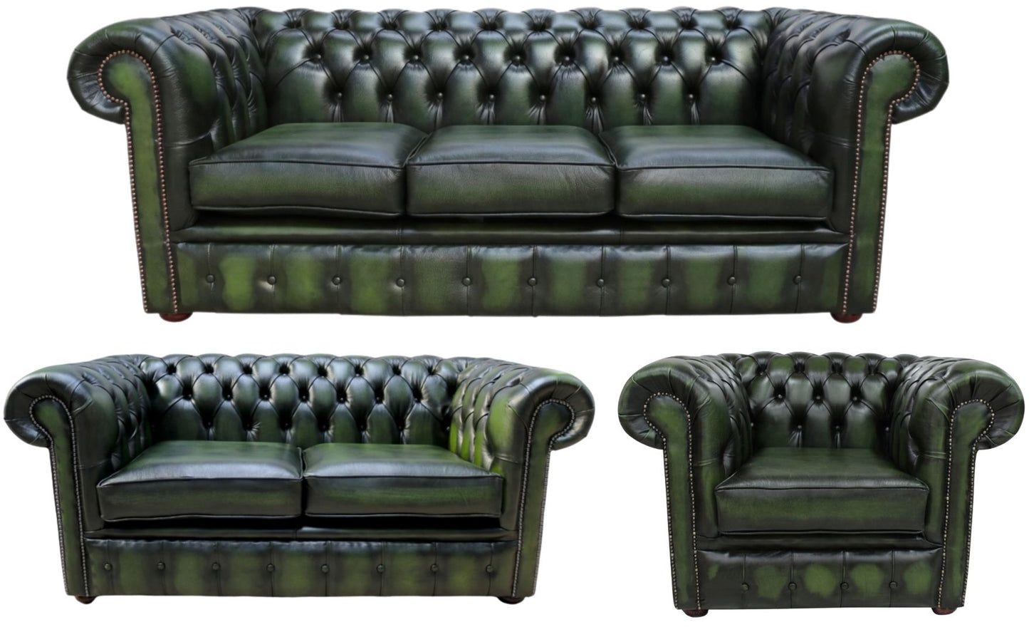 The Cambridge Chesterfield 3 Piece Suite