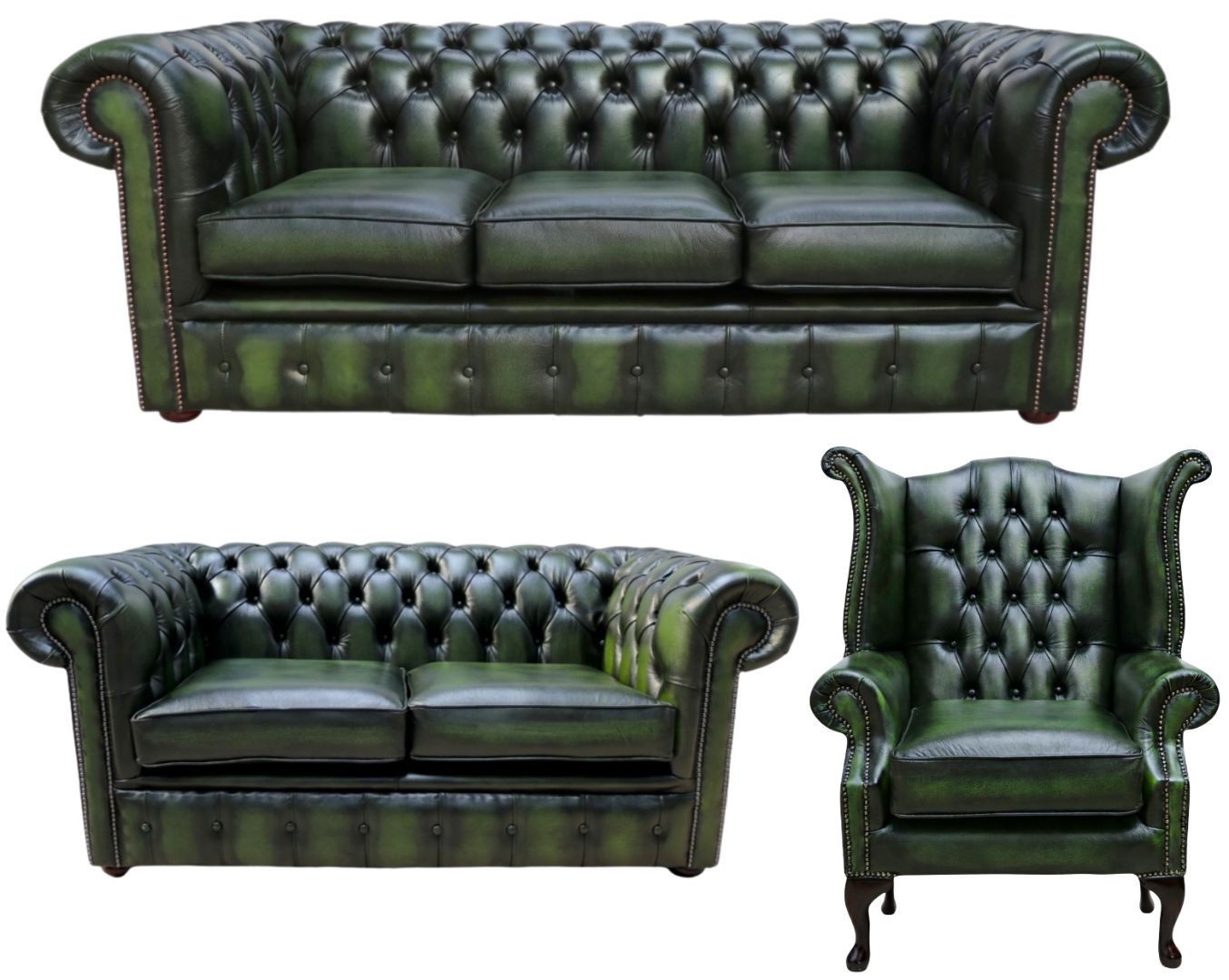 The Cambridge Chesterfield 3 Piece Suite
