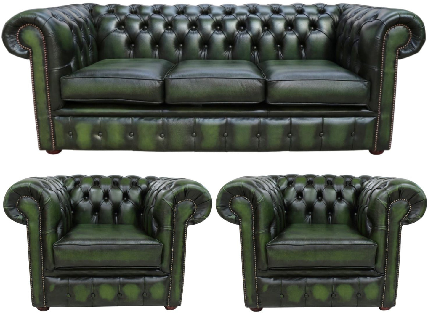 The Cambridge Chesterfield 3 Piece Suite