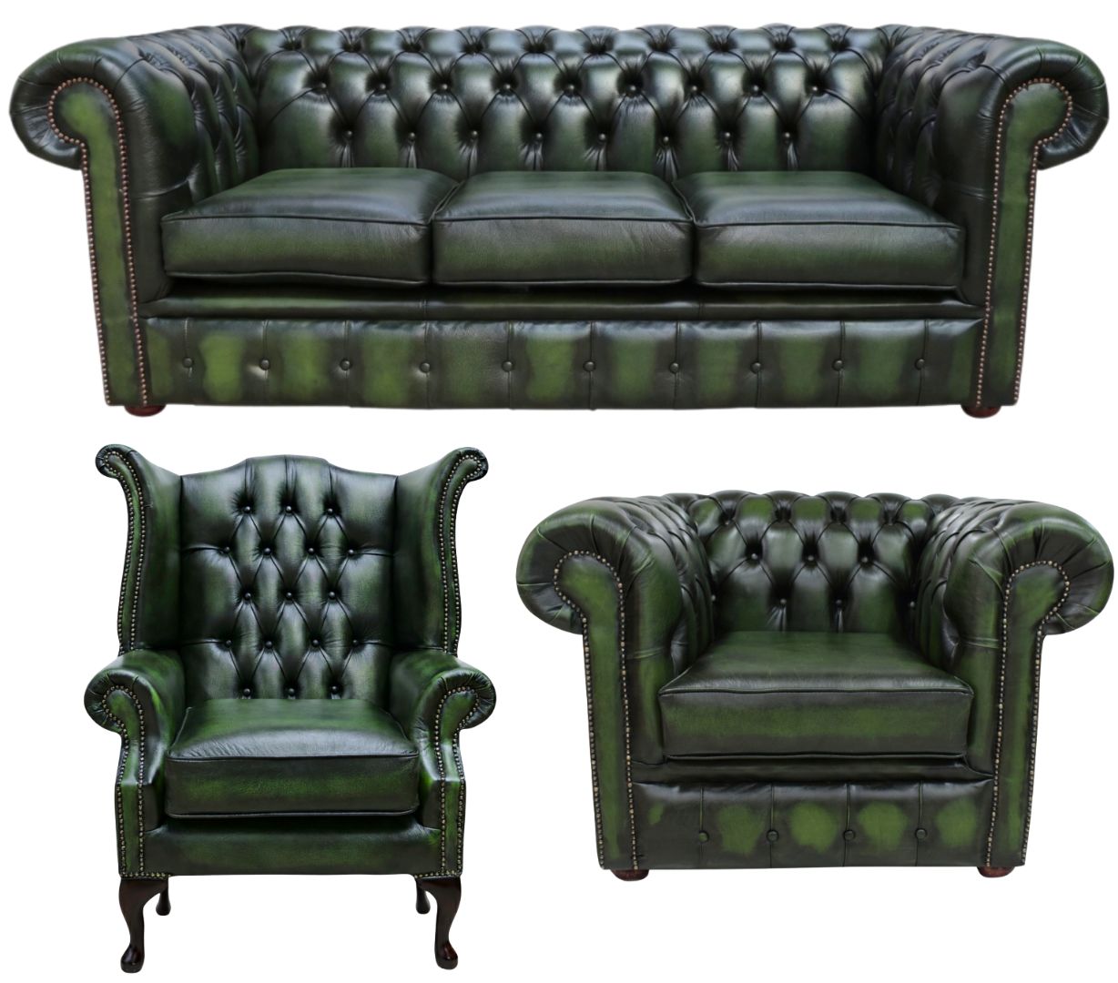 The Cambridge Chesterfield 3 Piece Suite