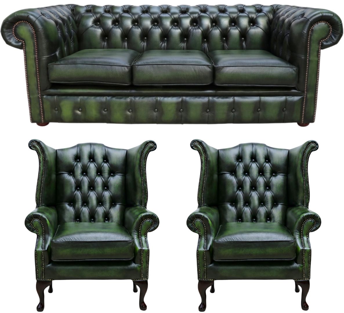 The Cambridge Chesterfield 3 Piece Suite