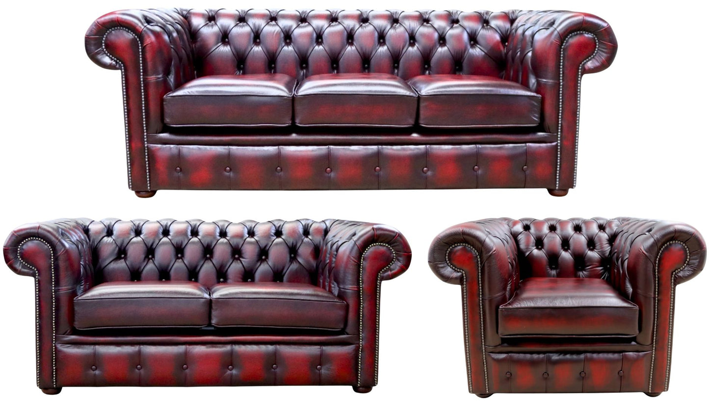 The Cambridge Chesterfield 3 Piece Suite