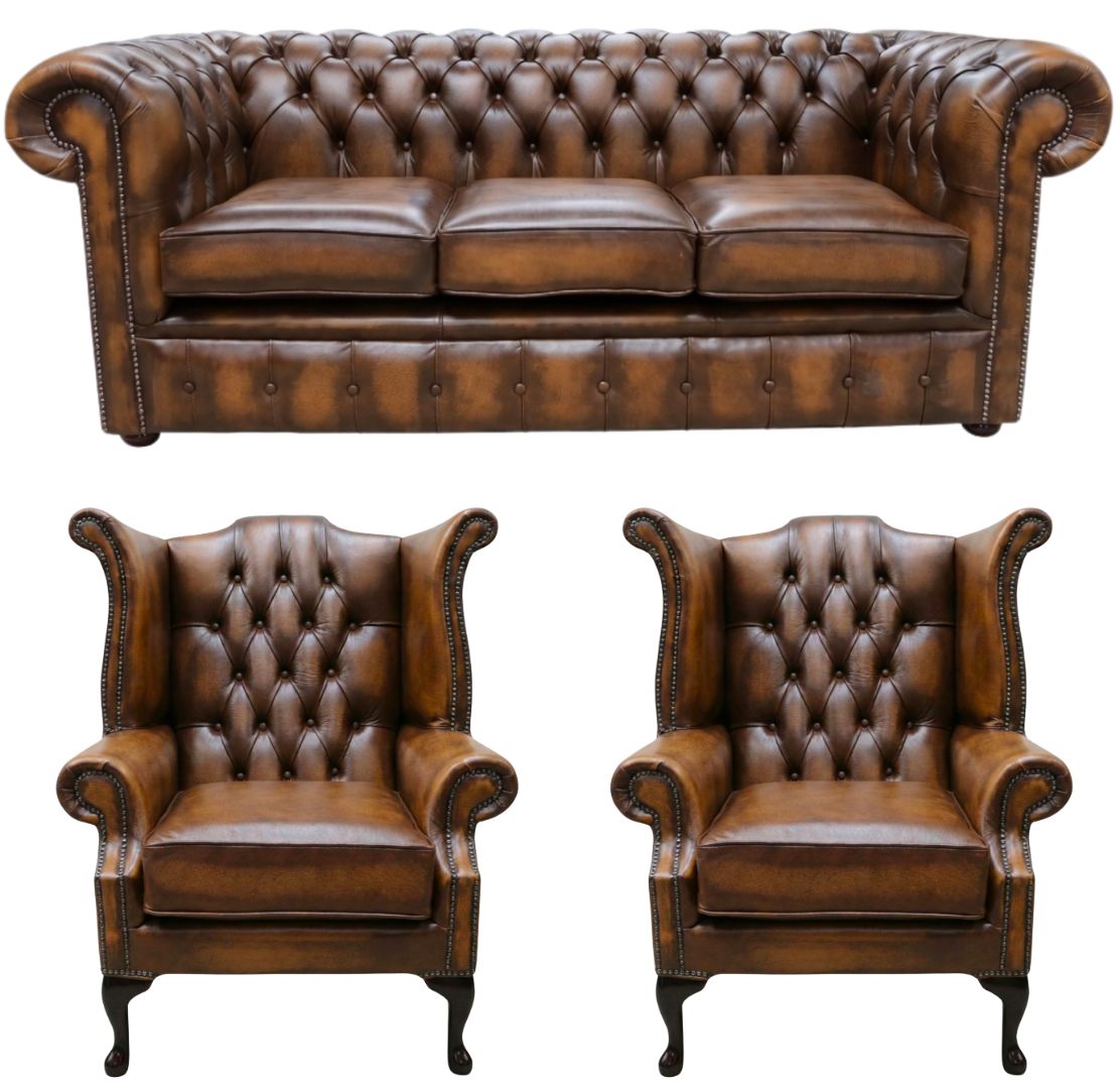 The Cambridge Chesterfield 3 Piece Suite