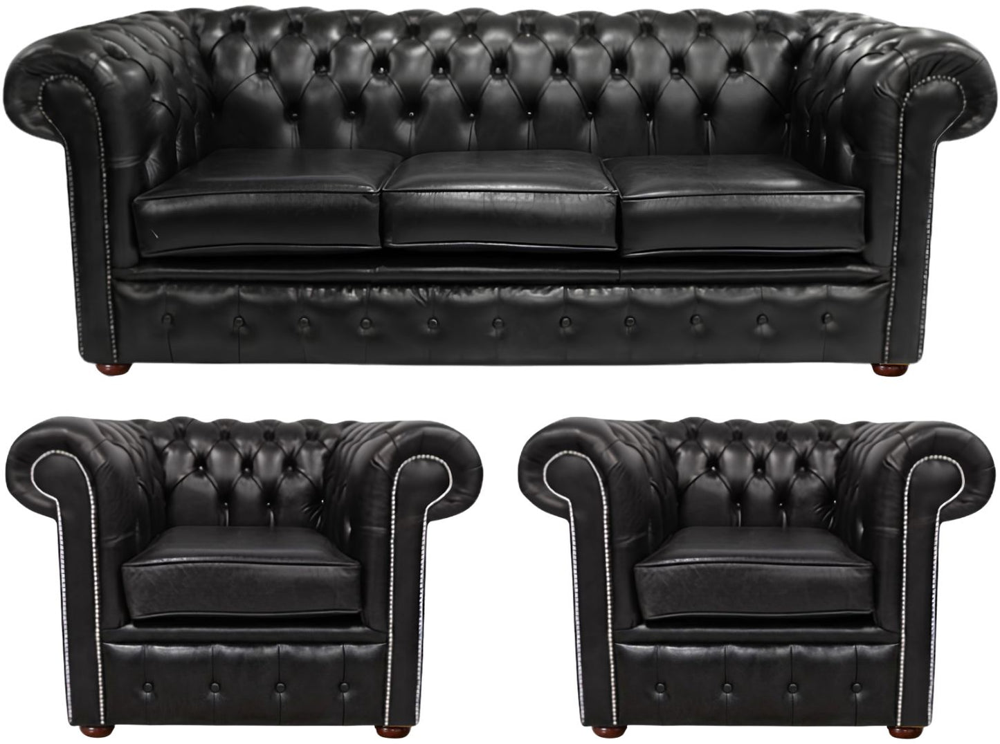 The Cambridge Chesterfield 3 Piece Suite