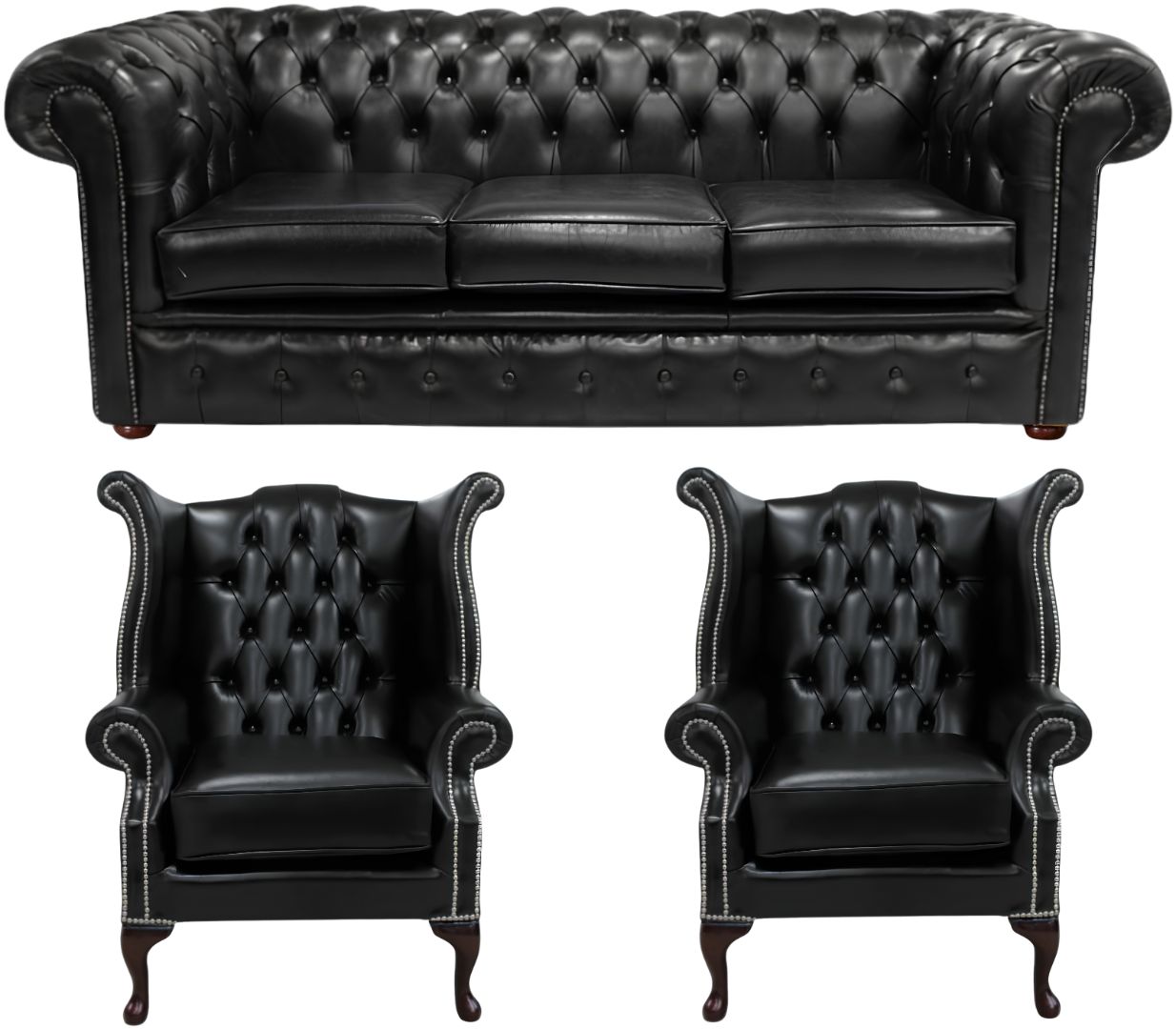 The Cambridge Chesterfield 3 Piece Suite
