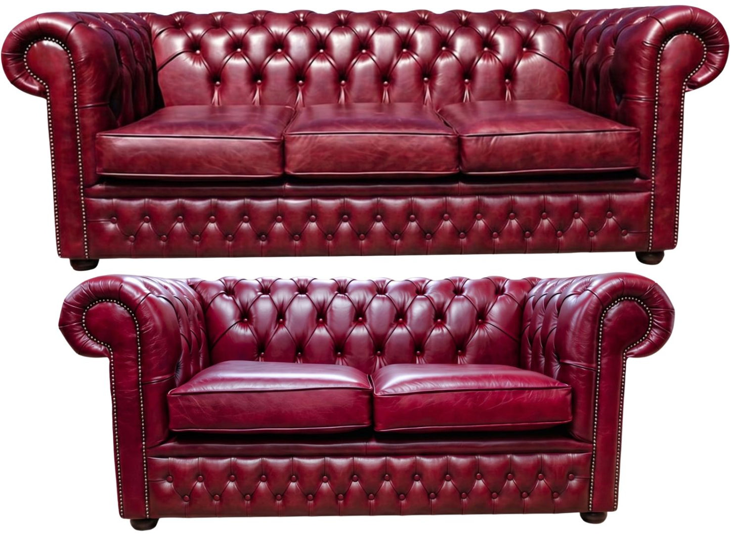The Durham Chesterfield 3 Piece Suite