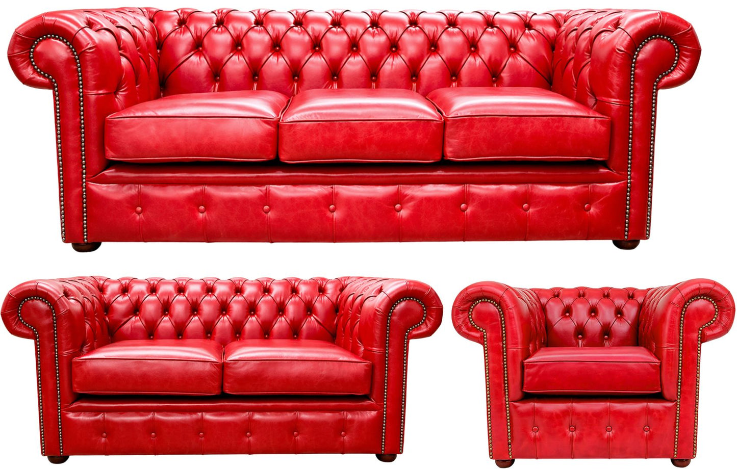 The Cambridge Chesterfield 3 Piece Suite