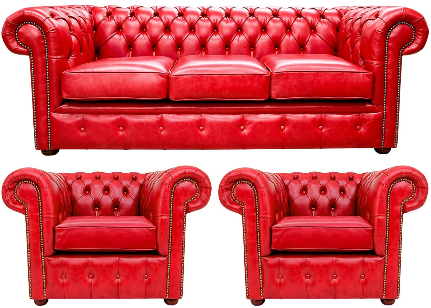 The Cambridge Chesterfield 3 Piece Suite