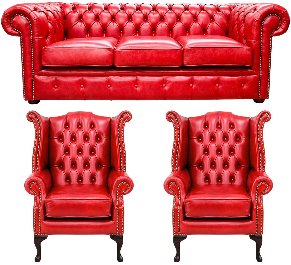 The Cambridge Chesterfield 3 Piece Suite