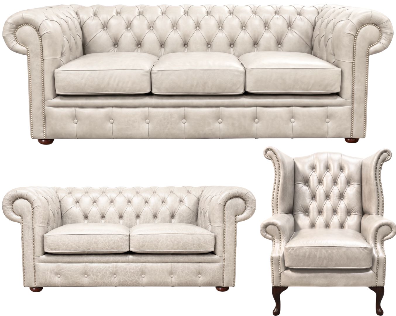 The Cambridge Chesterfield 3 Piece Suite
